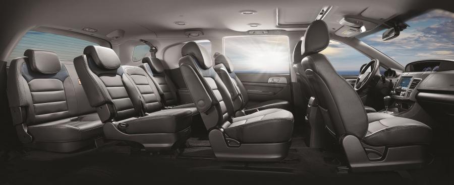 Интерьер SsangYong Korando Turismo 2018 года  (фото 20 из 21)